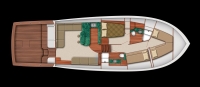 Jarrett Bay 53 - Interior Layout