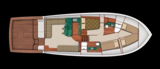 Jarrett Bay 53 - Interior Layout