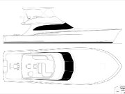 53' C w/Interior Helm