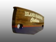 custom teak sign