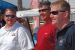Randy Ramsey of Jarrett Bay, Danny Meadows of Bausch American Towers & Jeff Burton