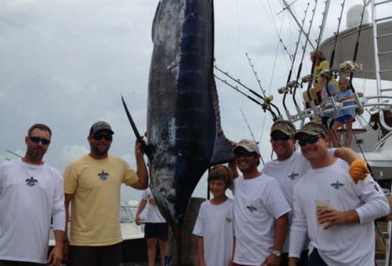 Whoo Dat - 705 lbs blue marlin