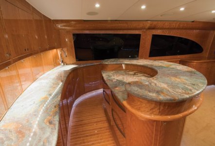 Jarrett Bay 63 - Galley