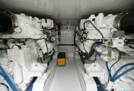 Jarrett Bay 53 - Engine Room