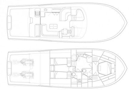 Jarrett Bay 46 Interior