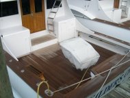 Before - Mezzanine Refit of Jarrett Bay 55