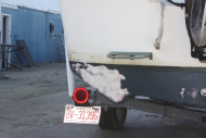 Farrow System - Test spray on hull