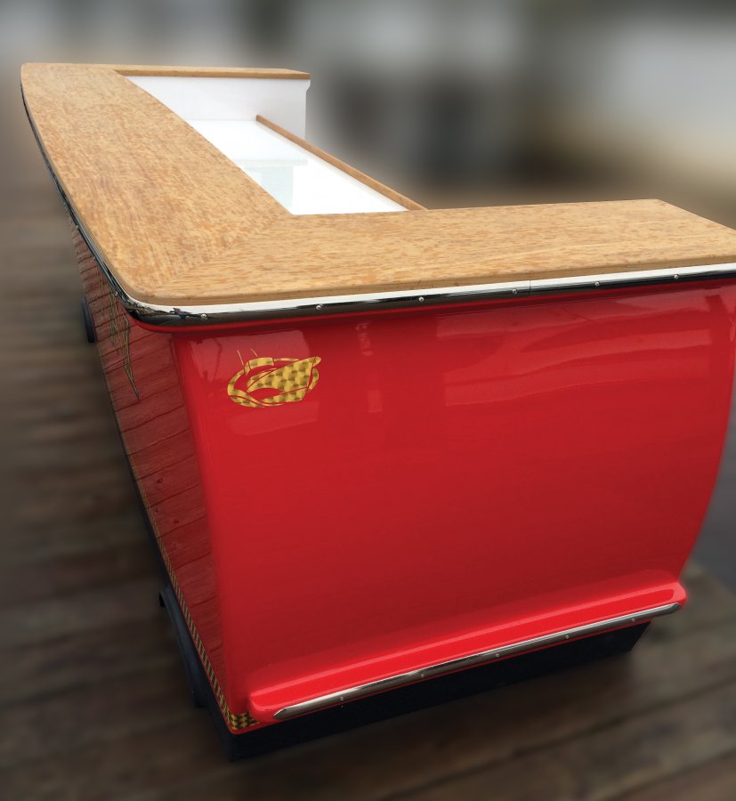 Custom Bars & Counters Jarrett Bay Boatworks