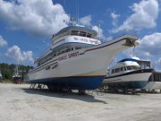 Refit of 80' Lydia Yacht, Yankee Spirit