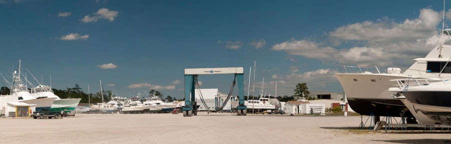 service yard