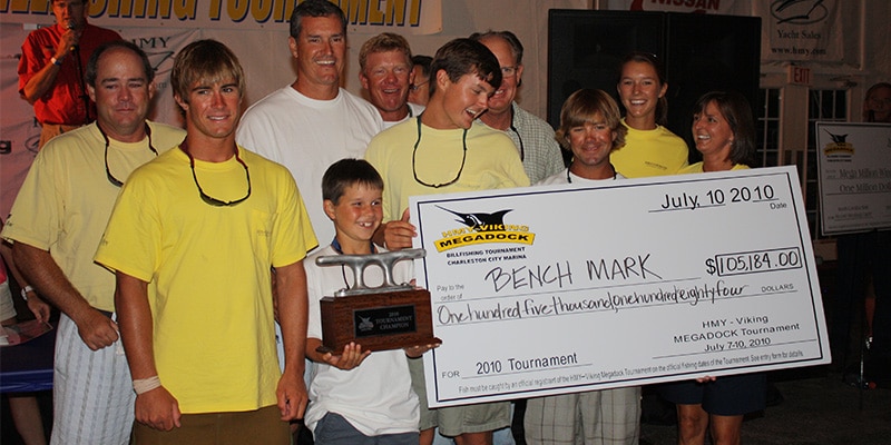 Bench Mark wins 2010 Megadock Tournament