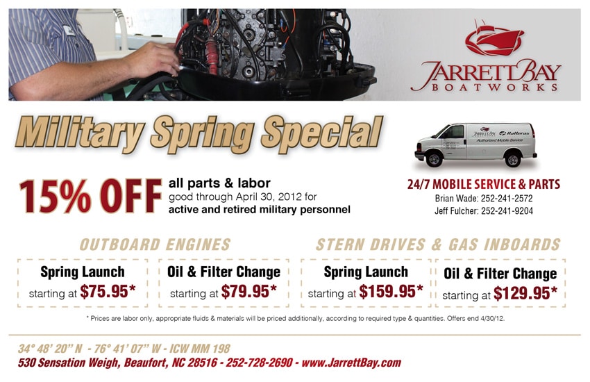 Up to 15% Off on Spring Boat Launch Services