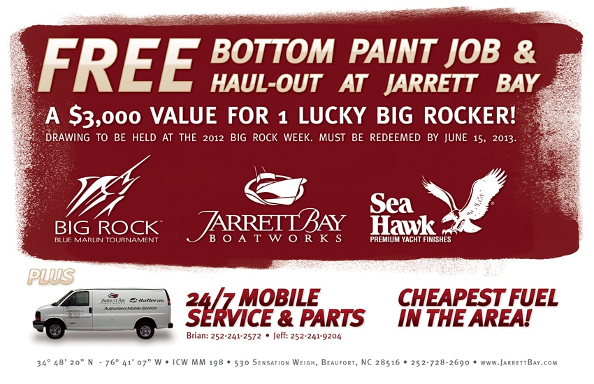 Free Bottom Job for 1 Lucky Big Rock Boat