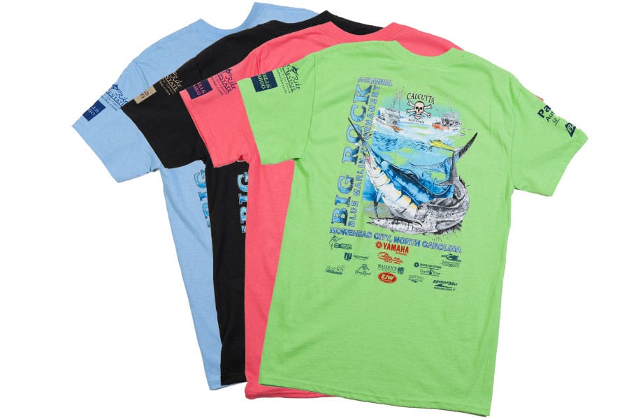Big Rock shirts - Jarrett Bay Boatworks