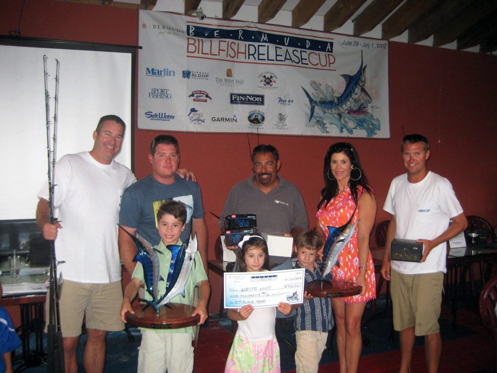 Waste Knot 2nd in 2012 Bermuda Billfish Release Cup