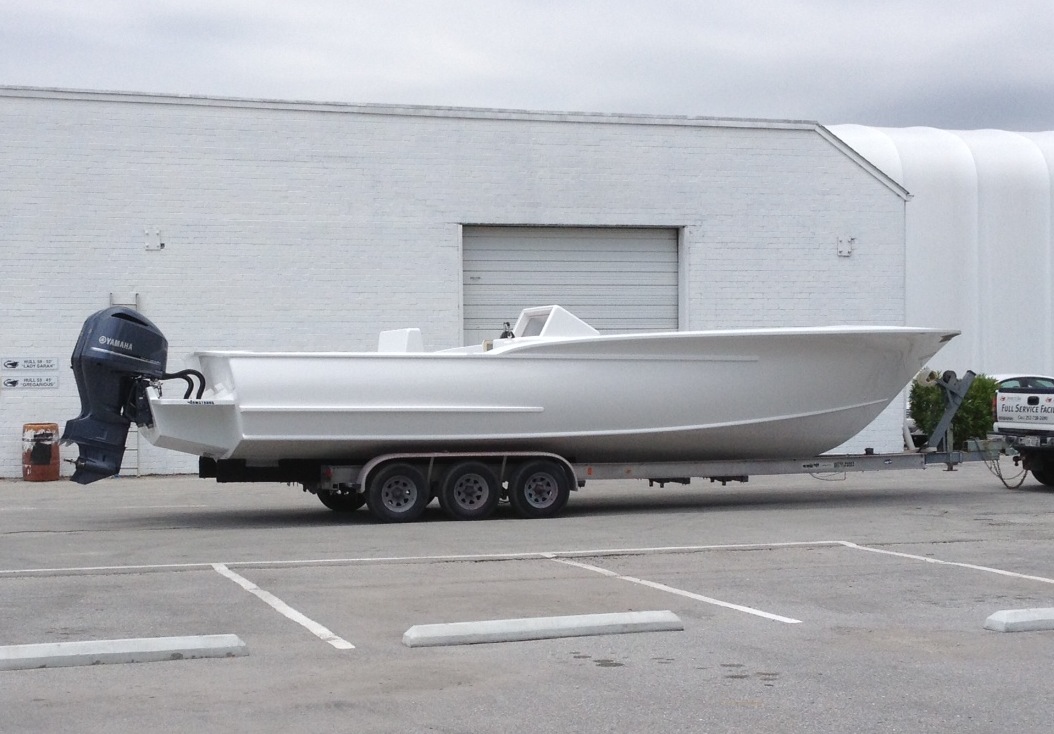 Curtis Strange Commissions Third Jarrett Bay 32' Custom Center