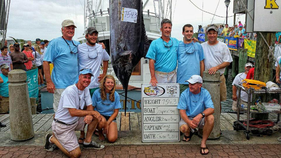 Inspiration Wins 2014 Big Rock Blue Marlin Tournament