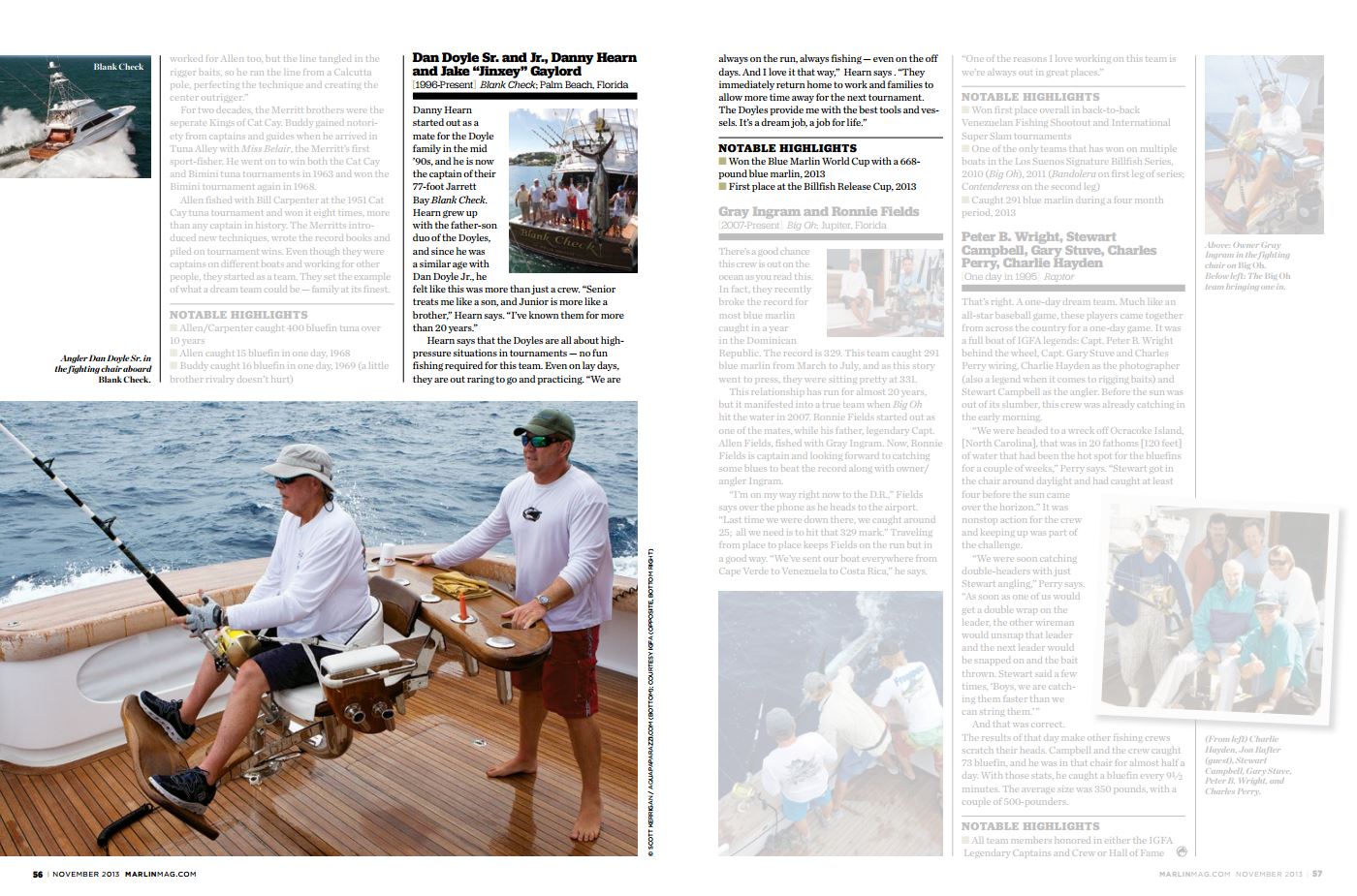Dream Teams: the Blank Check Crew and Owners - Jarrett Bay Boatworks