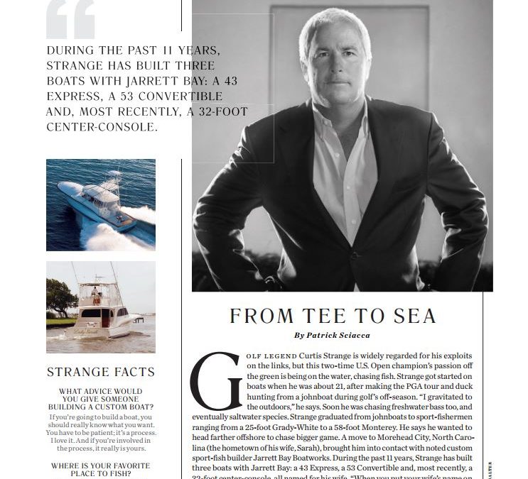 From Tee to Sea: Jarrett Bay Owner Curtis Strange