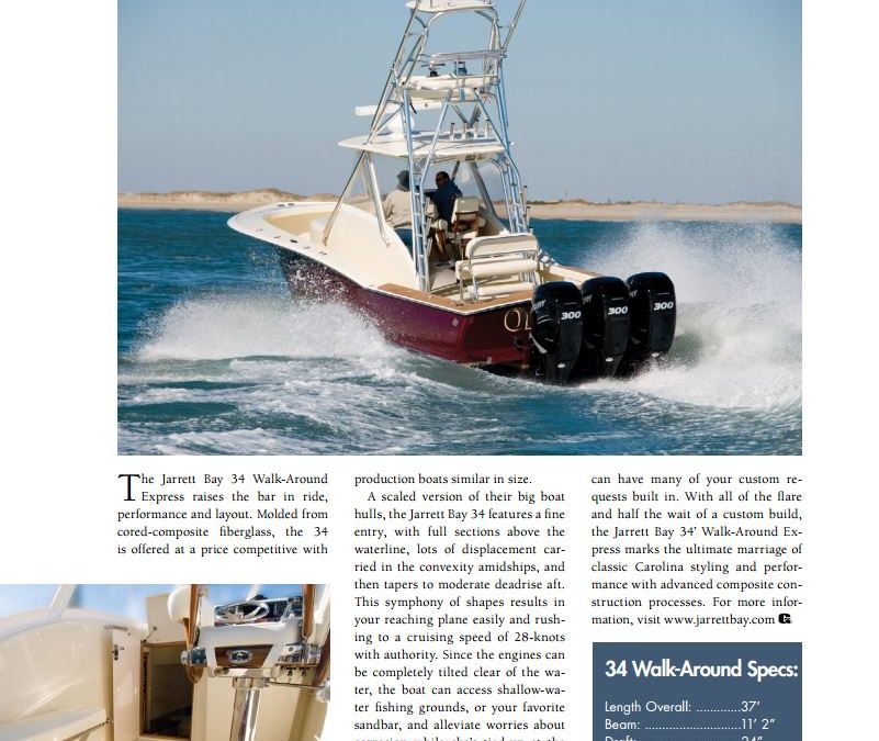 Gaff Magazine Boat Review: Jarrett Bay 34