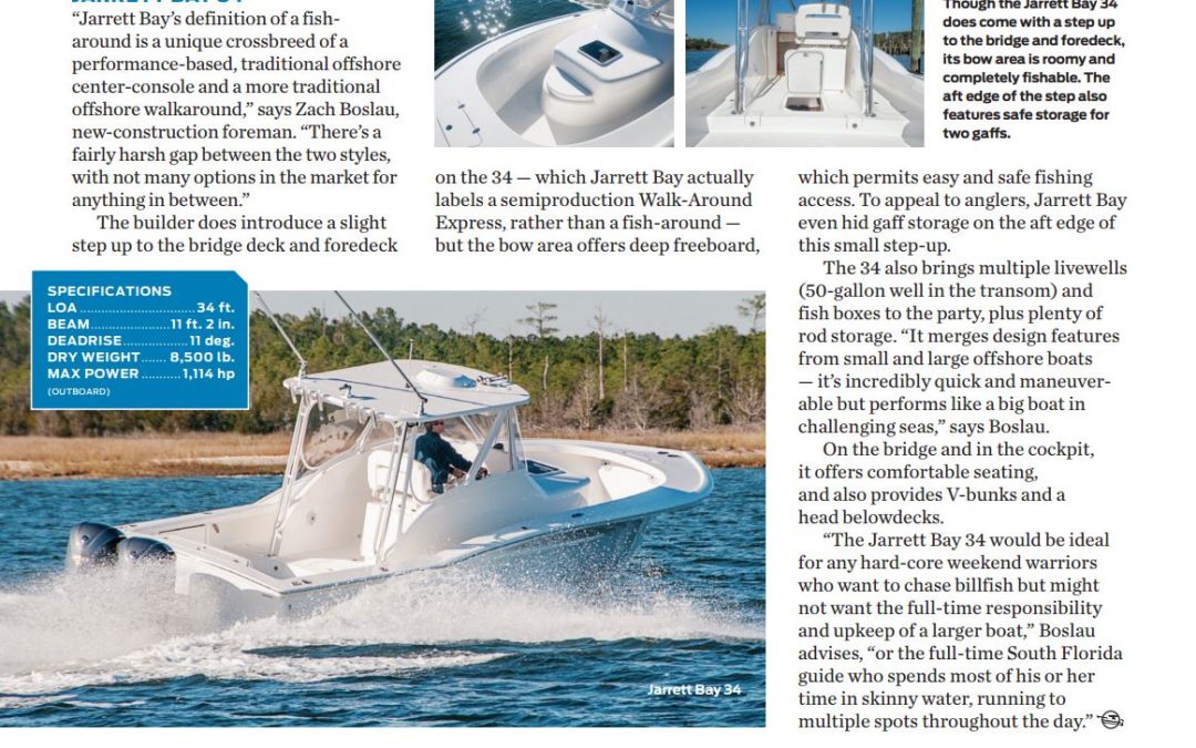 Defining Fish-Arounds: The Jarrett Bay 34