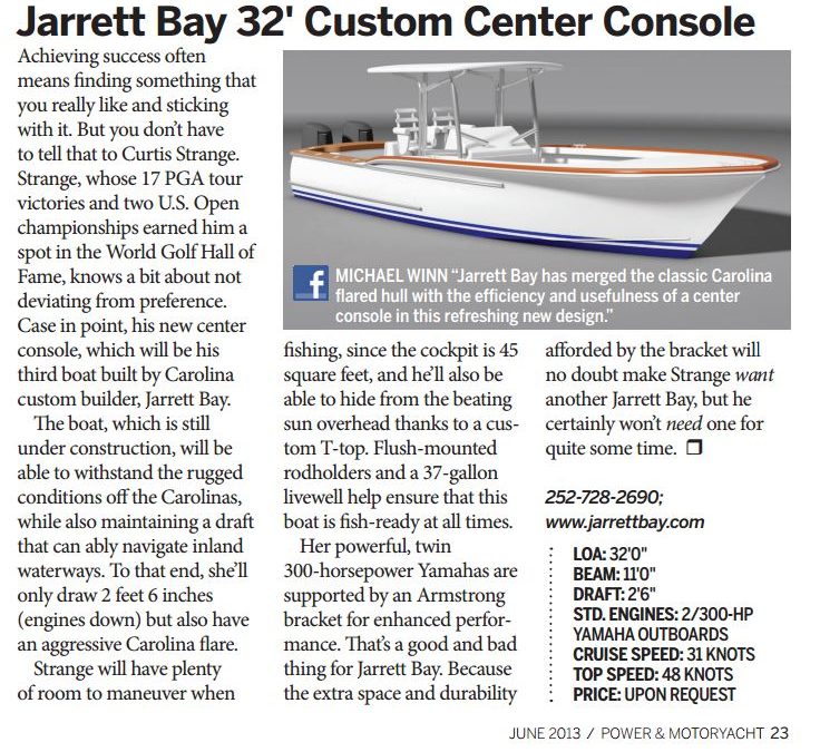 Power & Motoryacht Reviews Jarrett Bay 32