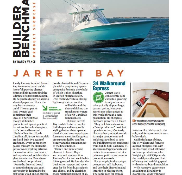 Sportfishing Boat Buyers Guide Reviews Jarrett Bay 34