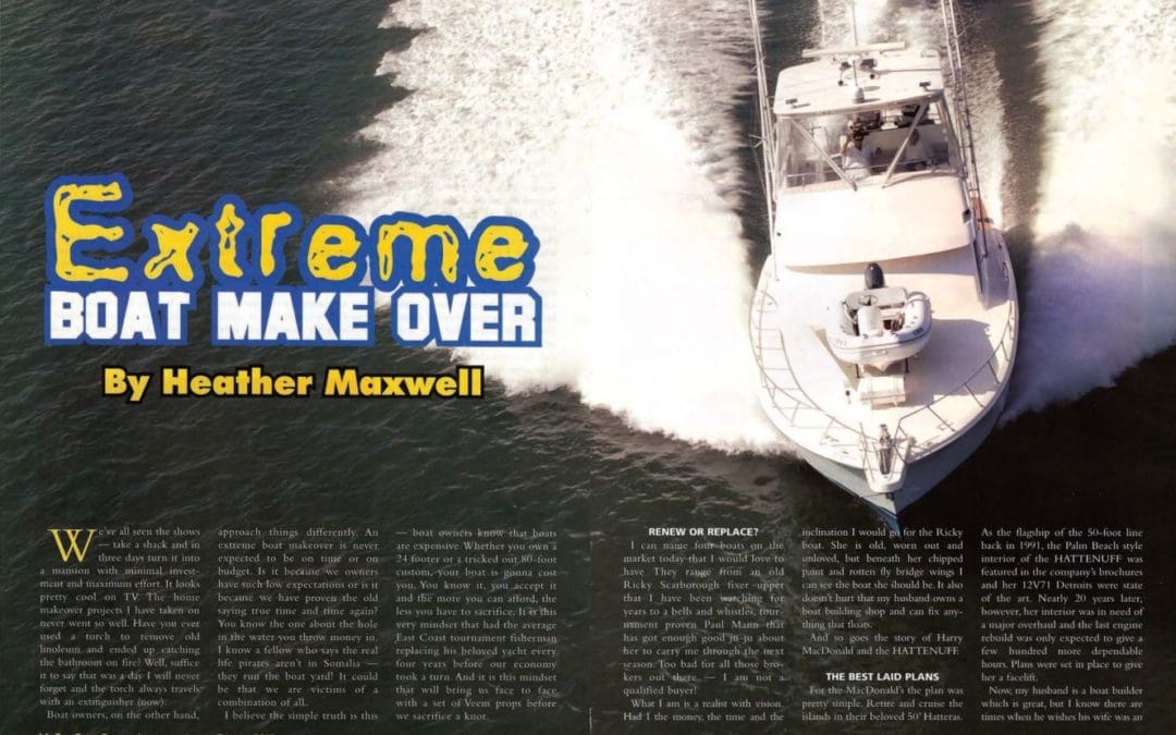 Extreme Boat Make Over