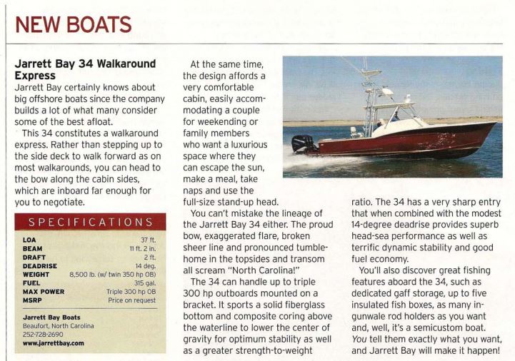 Jarrett Bay 34 Walkaround Express
