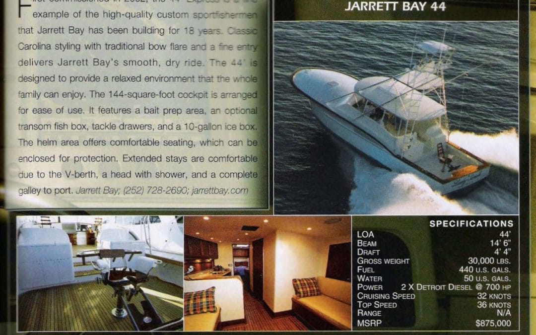 Southern Boating: Jarrett Bay 44
