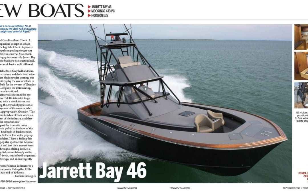 PMY New Boats: Jarrett Bay 46