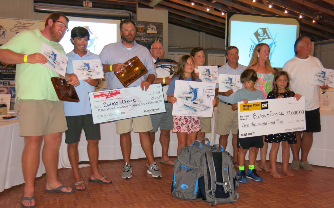 Builder’s Choice Wins Pirate’s Cove with a Legendary Blue Marlin