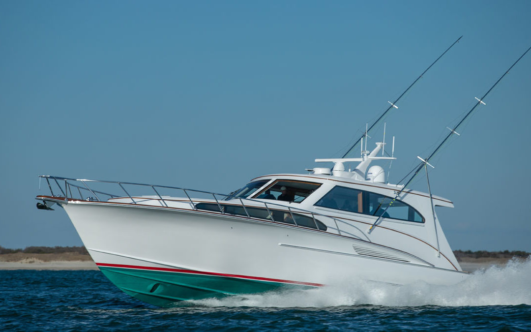 Throwback Design goes High Tech in Jarrett Bay Boatworks’ Latest Launch