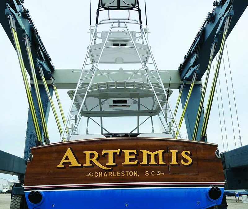 Resplash: Bringing 50′ Mark Bayne “Artemis” Back to Life at Jarrett Bay