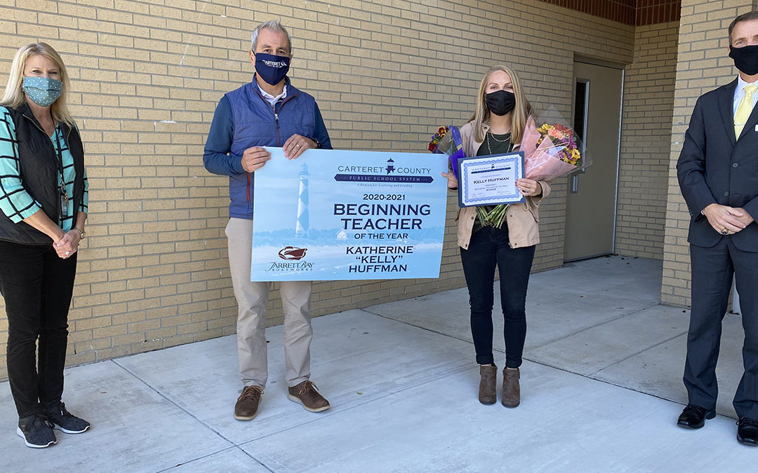 Jarrett Bay Sponsors the Carteret County Public School System Beginning Teacher of the Year Award