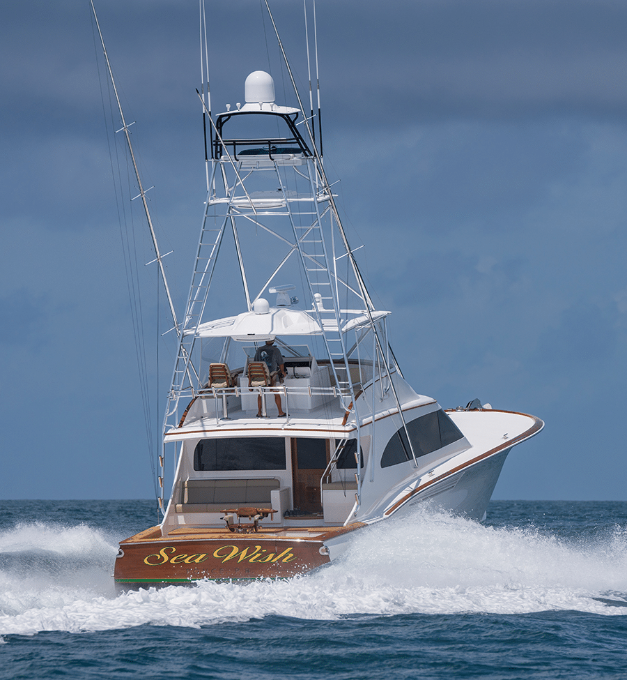 Hull 66 running aft starboard