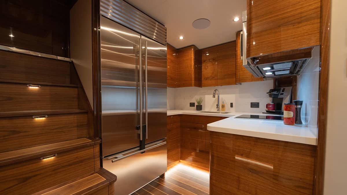 Jarrett Bay 56 galley