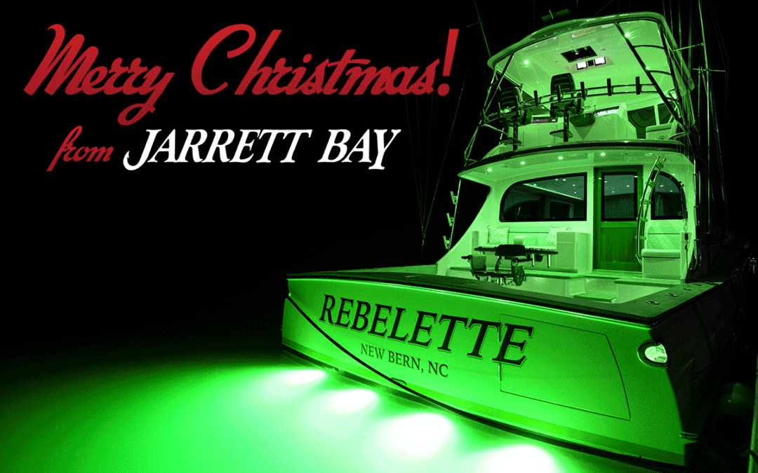 Merry Christmas from Jarrett Bay Boatworks